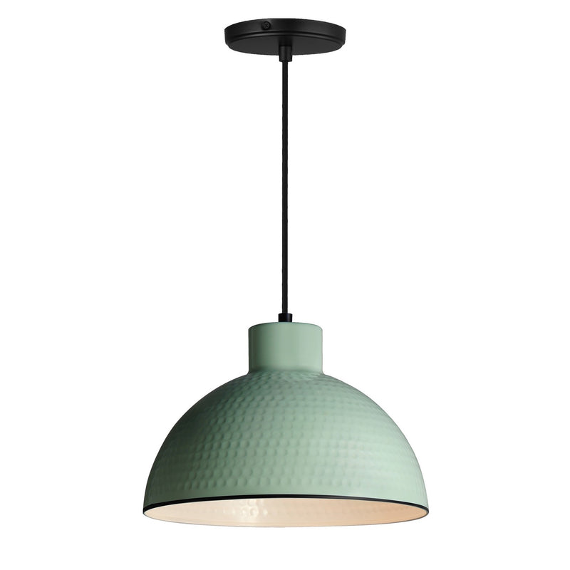 Maxim 35144SAG One Light Pendant, Sage Green