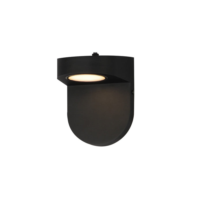 Maxim 86198BK/PHC LED Outdoor Wall Sconce, Black