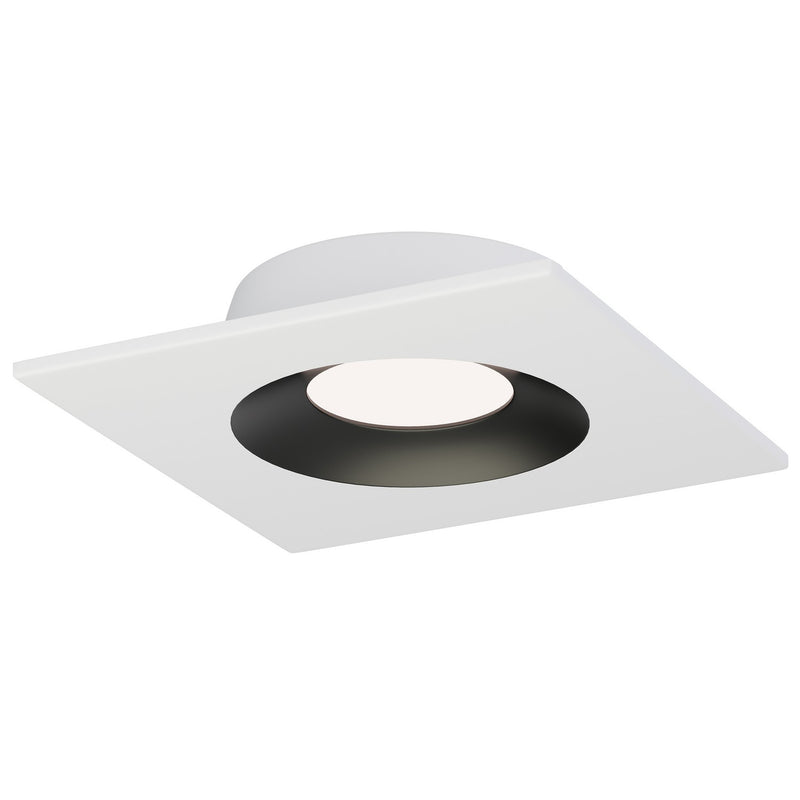 Maxim 87674WTBK LED Recessed DownLight, White / Black