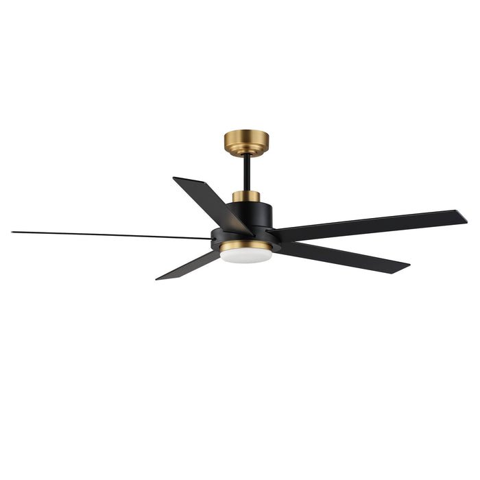 Maxim 88826BKGLD 60" Ceiling Fan, Black / Gold