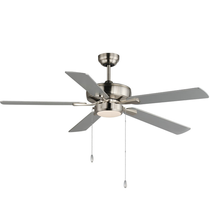 Maxim 88937SN 52" Ceiling Fan, Satin Nickel