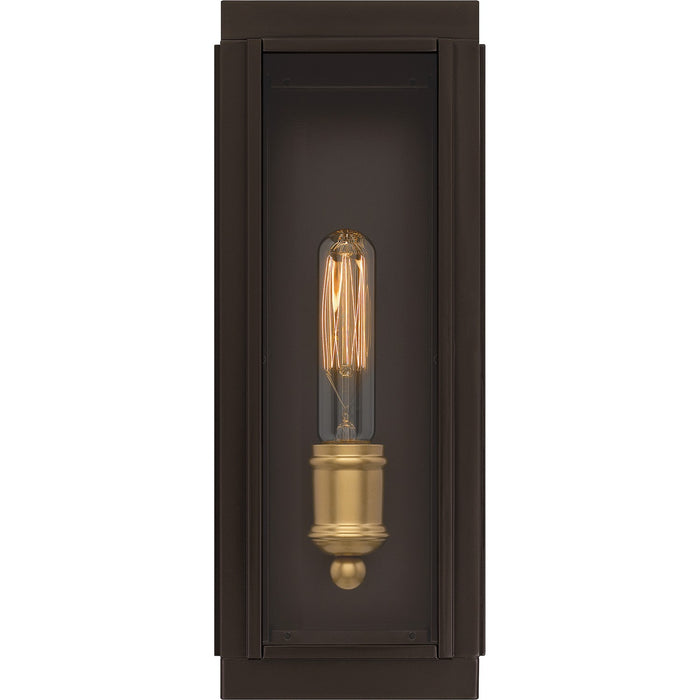 Quoizel AVN8305WT One Light Outdoor Lantern, Western Bronze