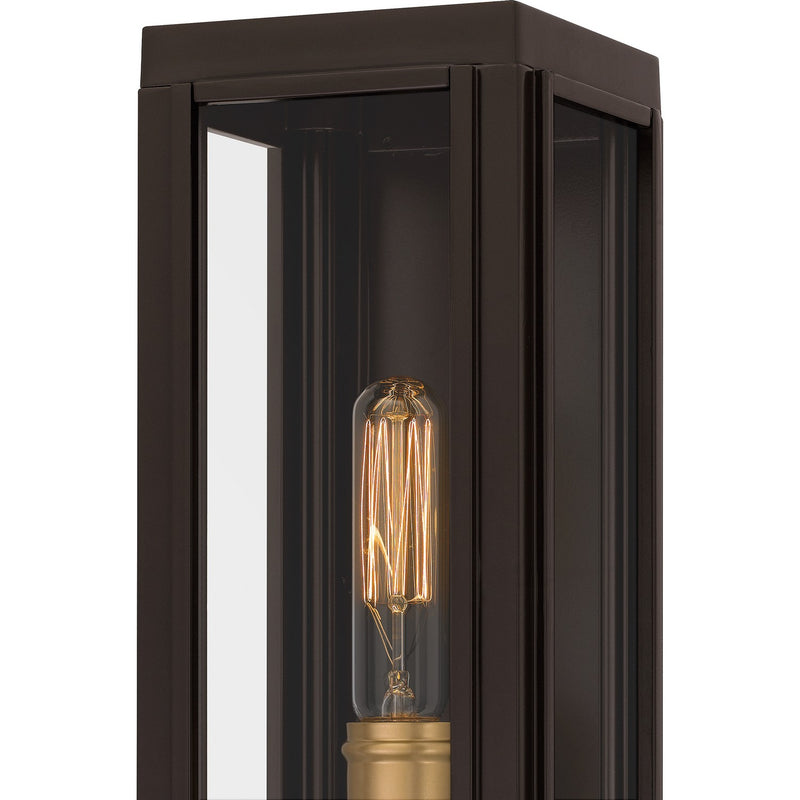 Quoizel AVN8305WT One Light Outdoor Lantern, Western Bronze