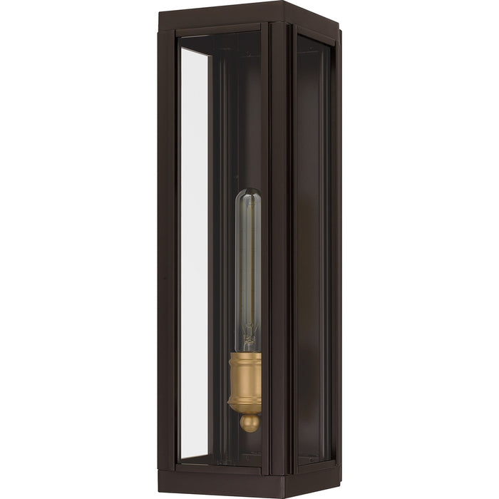 Quoizel AVN8405WT One Light Outdoor Lantern, Western Bronze