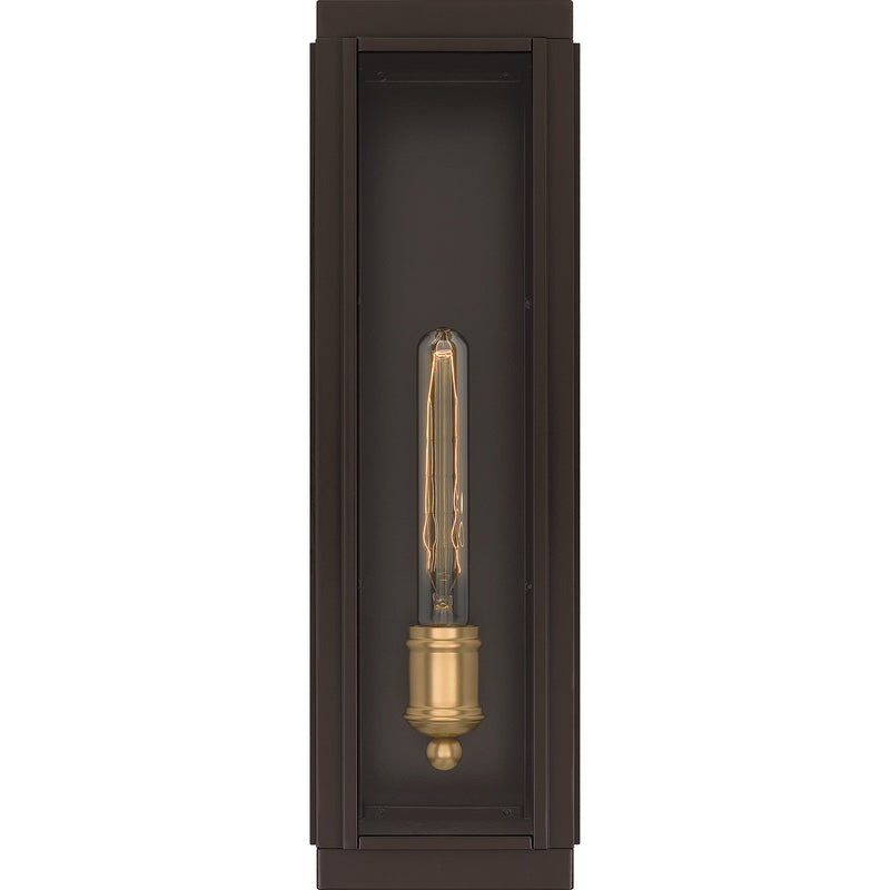 Quoizel AVN8405WT One Light Outdoor Lantern, Western Bronze