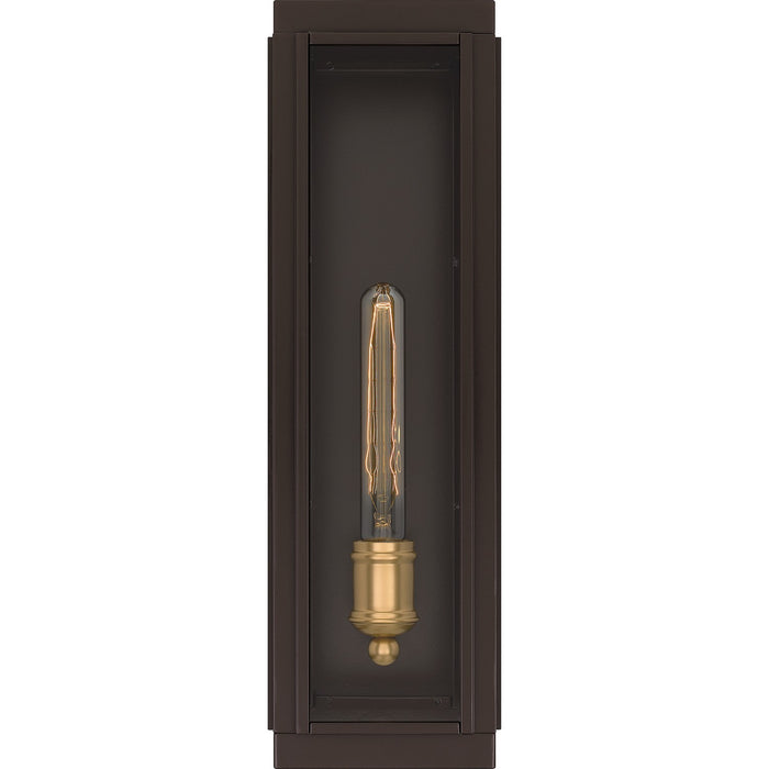Quoizel AVN8405WT One Light Outdoor Lantern, Western Bronze