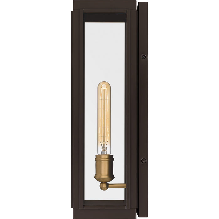 Quoizel AVN8405WT One Light Outdoor Lantern, Western Bronze