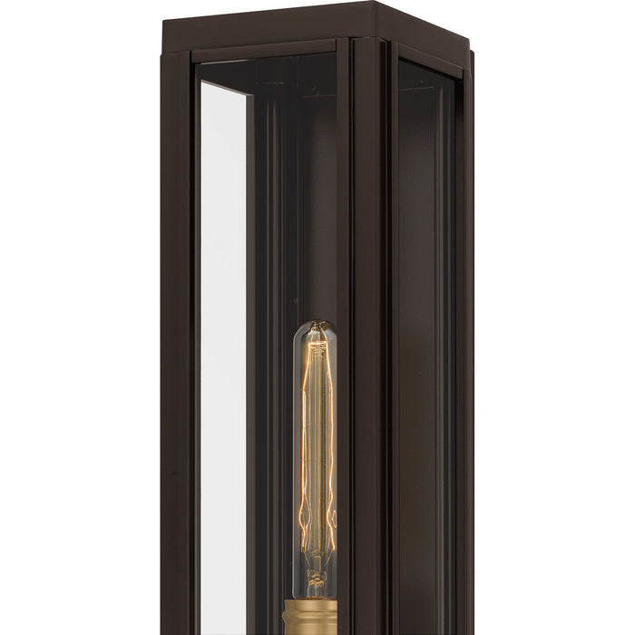 Quoizel AVN8405WT One Light Outdoor Lantern, Western Bronze