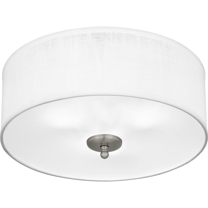 Quoizel BLA1616BN Three Light Flush Mount, Brushed Nickel