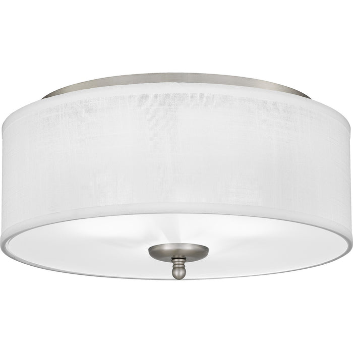 Quoizel BLA1616BN Three Light Flush Mount, Brushed Nickel