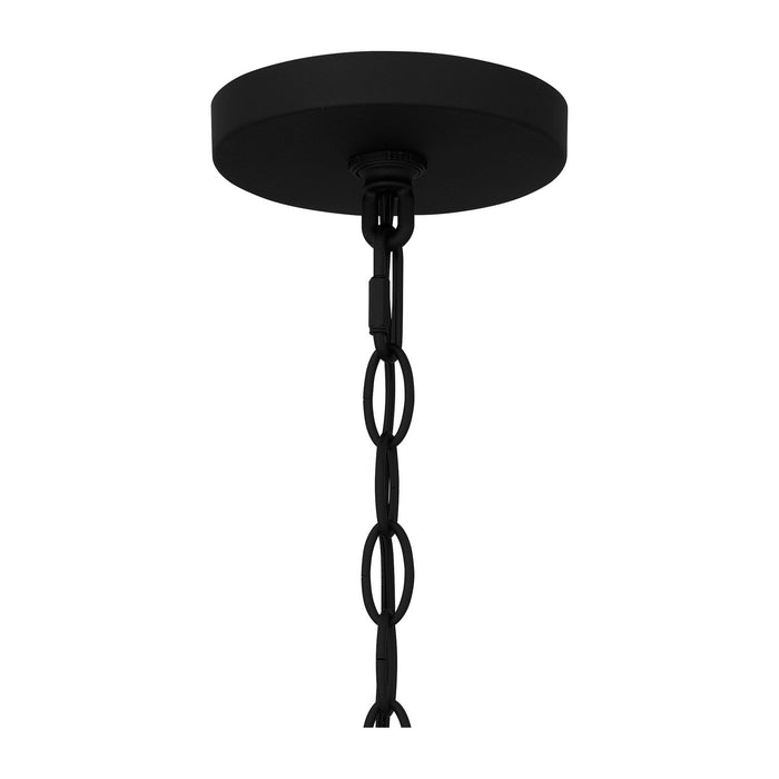 Quoizel BWE1510EK One Light Mini Pendant, Earth Black