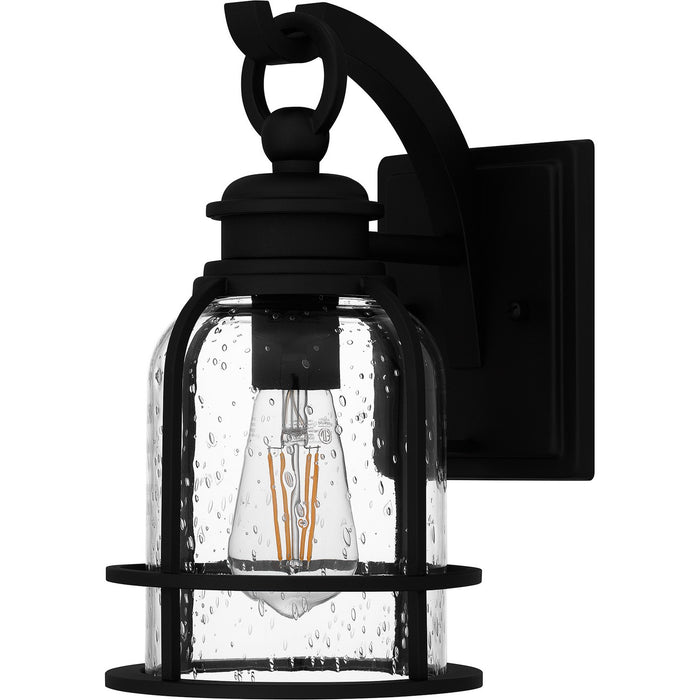 Quoizel BWE8406EK One Light Outdoor Wall Mount, Earth Black