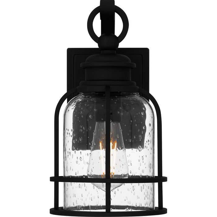 Quoizel BWE8406EK One Light Outdoor Wall Mount, Earth Black