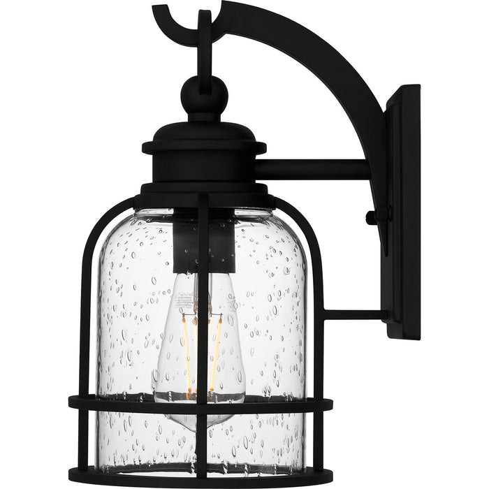 Quoizel BWE8406EK One Light Outdoor Wall Mount, Earth Black