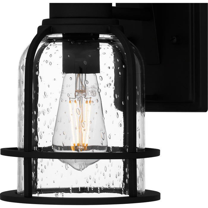 Quoizel BWE8406EK One Light Outdoor Wall Mount, Earth Black