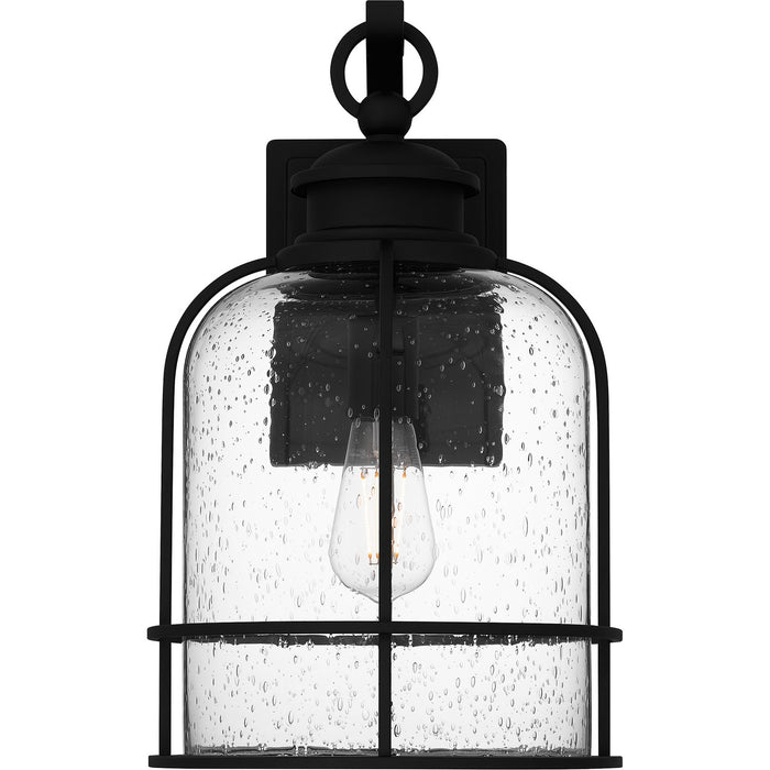 Quoizel BWE8410EK One Light Outdoor Wall Mount, Earth Black