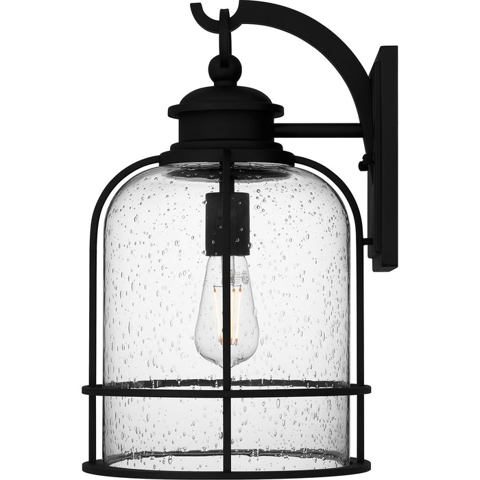 Quoizel BWE8410EK One Light Outdoor Wall Mount, Earth Black