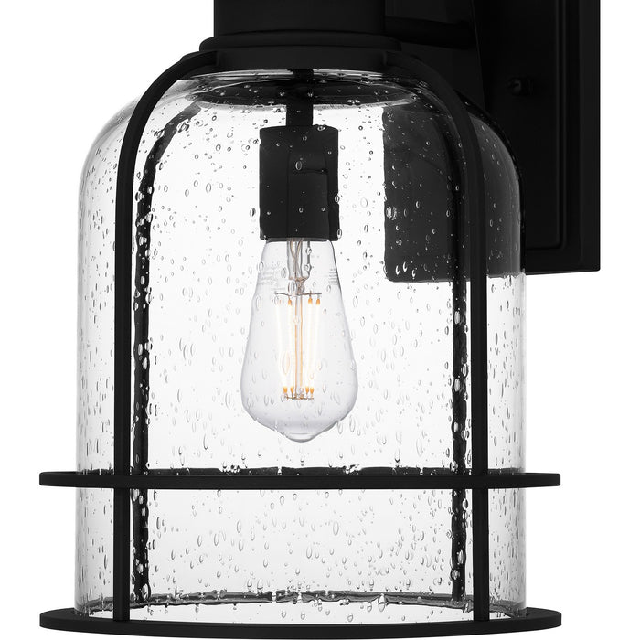 Quoizel BWE8410EK One Light Outdoor Wall Mount, Earth Black