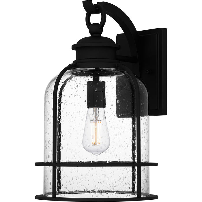 Quoizel BWE8410EK One Light Outdoor Wall Mount, Earth Black