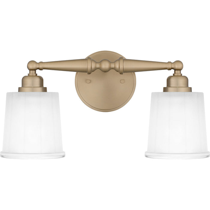 Quoizel CEC8616BGD Two Light Bath, Bronze Gold