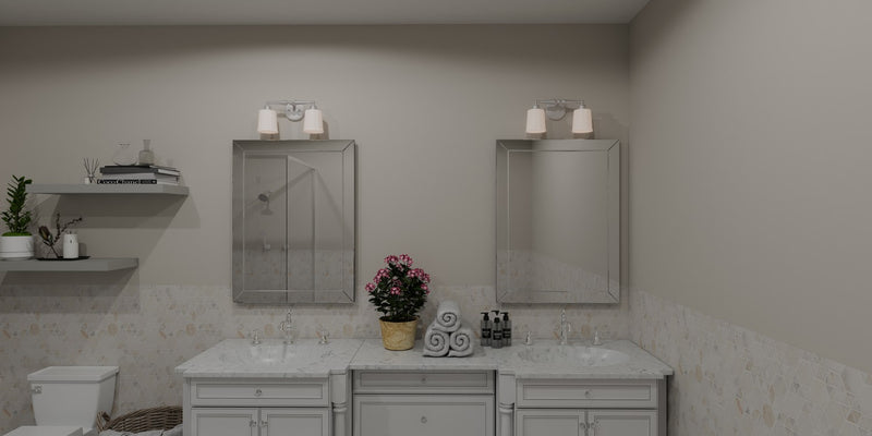 Quoizel CEC8616BN Two Light Bath, Brushed Nickel