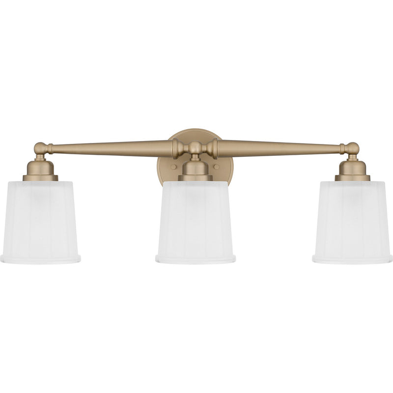 Quoizel CEC8624BGD Three Light Bath, Bronze Gold