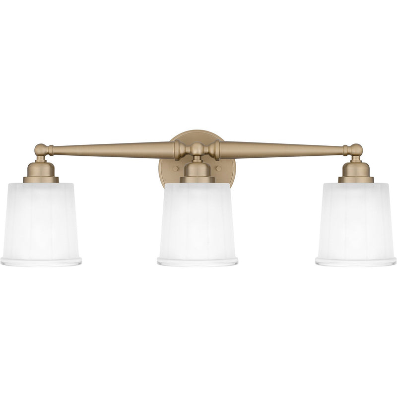 Quoizel CEC8624BGD Three Light Bath, Bronze Gold