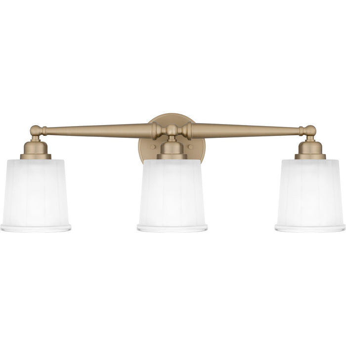 Quoizel CEC8624BGD Three Light Bath, Bronze Gold