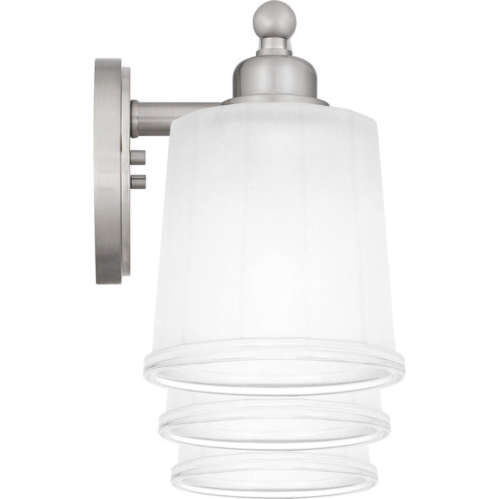 Quoizel CEC8624BN Three Light Bath, Brushed Nickel