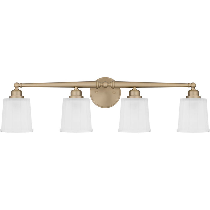 Quoizel CEC8632BGD Four Light Bath, Bronze Gold