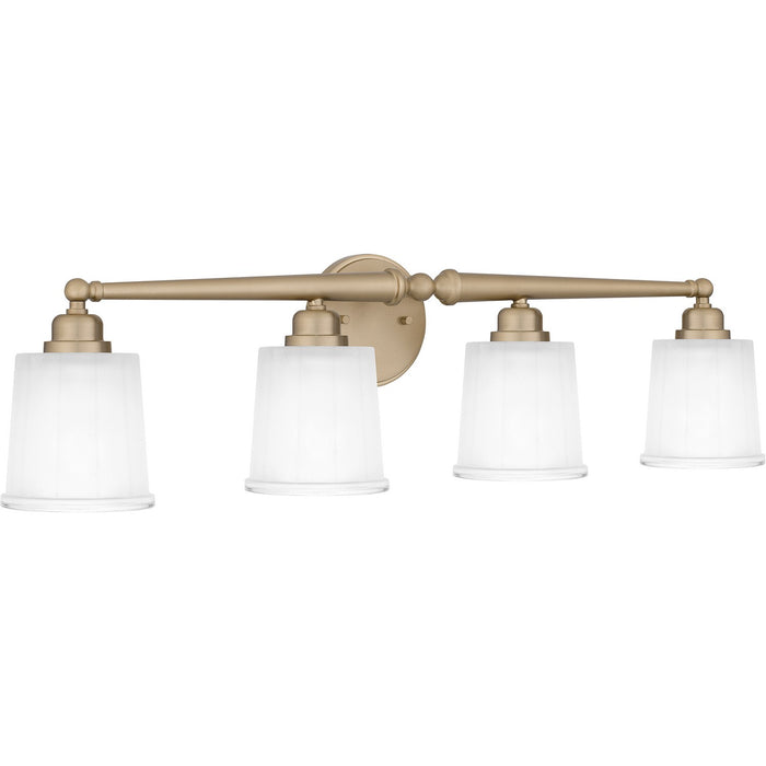 Quoizel CEC8632BGD Four Light Bath, Bronze Gold
