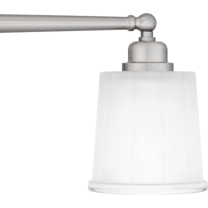 Quoizel CEC8632BN Four Light Bath, Brushed Nickel