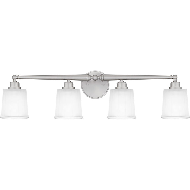Quoizel CEC8632BN Four Light Bath, Brushed Nickel