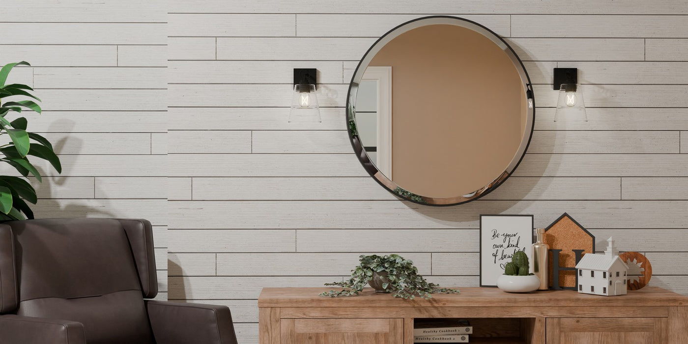 Quoizel DAC8606EK One Light Wall Sconce, Earth Black