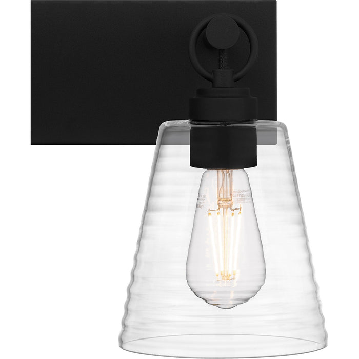 Quoizel DAC8615EK Two Light Bath, Earth Black