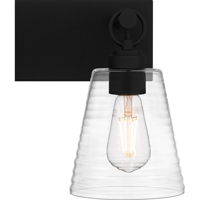 Quoizel DAC8624EK Three Light Bath, Earth Black