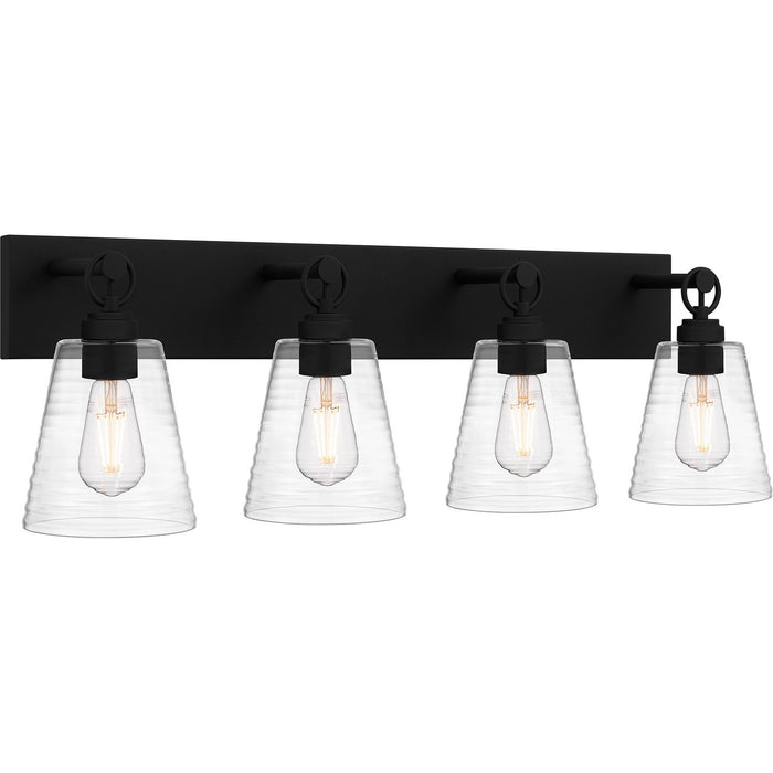 Quoizel DAC8633EK Four Light Bath, Earth Black