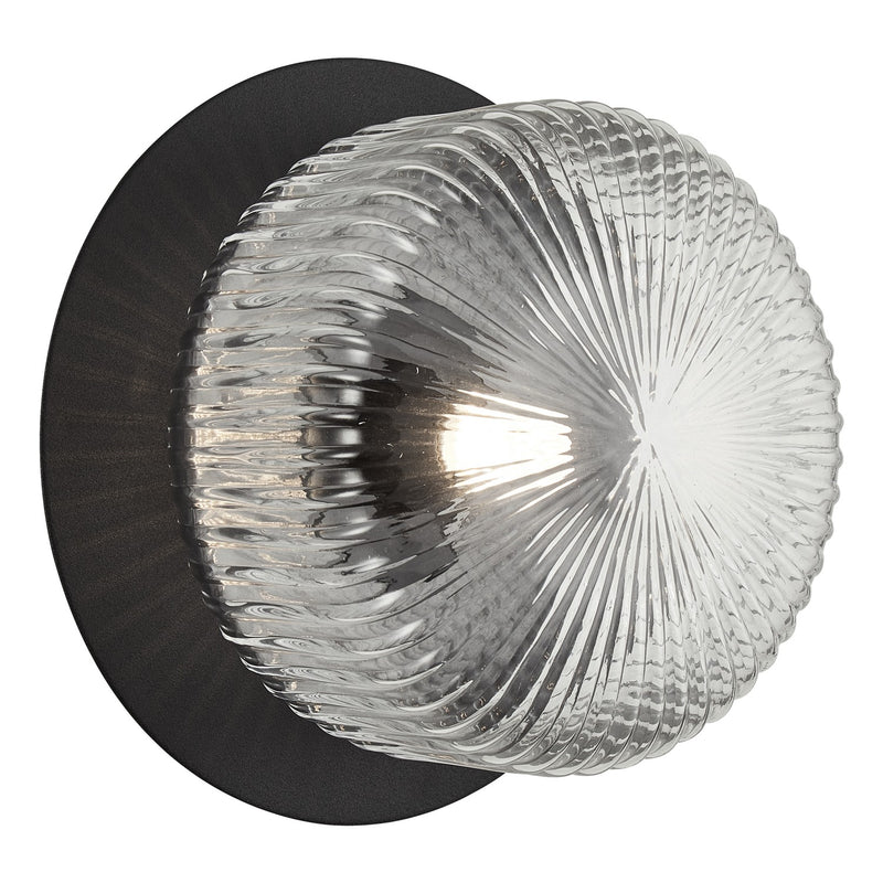 Matteo Lighting S01301MBCL LED Wall Sconce, Matte Black