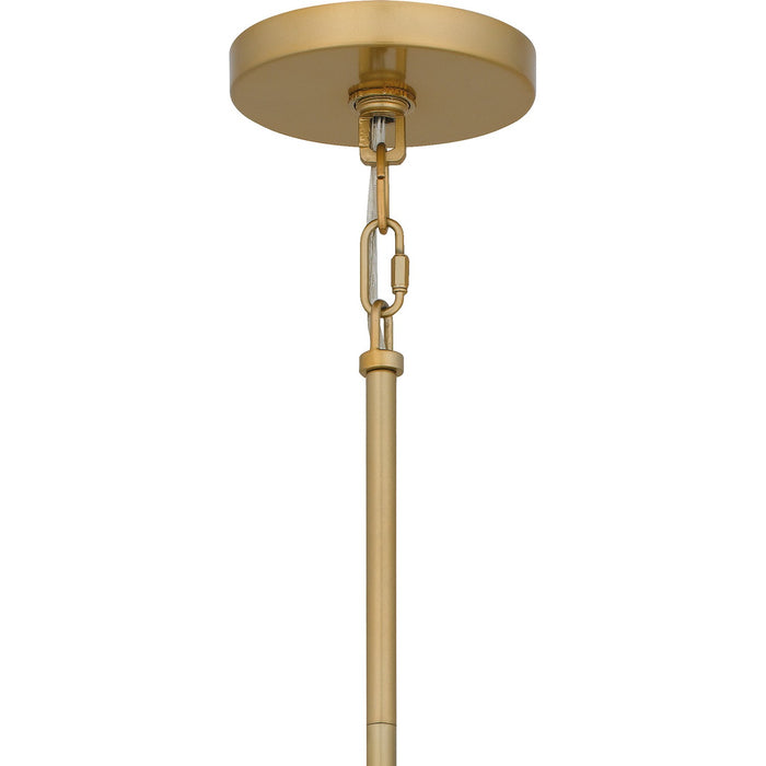 Quoizel DSL1814W Four Light Pendant, Matte White