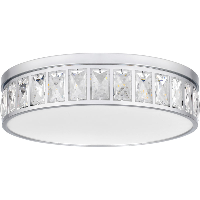 Quoizel GIB1615C LED Flush Mount, Polished Chrome