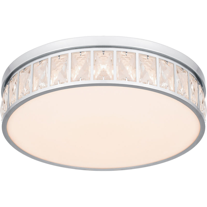Quoizel GIB1615C LED Flush Mount, Polished Chrome