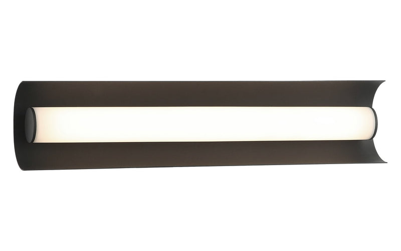 Matteo Lighting S02918MB LED Wall Sconce, Matte Black