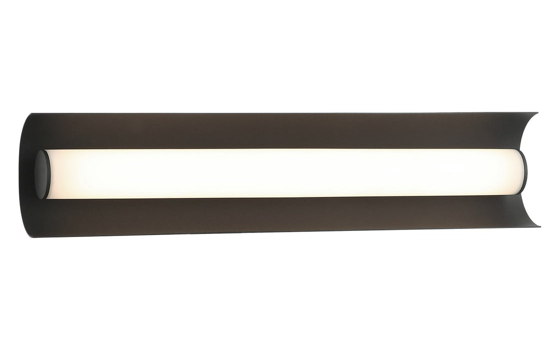 Matteo Lighting S02918MB LED Wall Sconce, Matte Black
