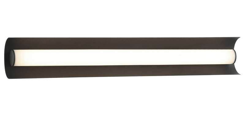 Matteo Lighting S02924MB LED Wall Sconce, Matte Black