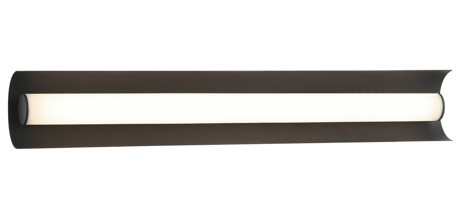 Matteo Lighting S02924MB LED Wall Sconce, Matte Black