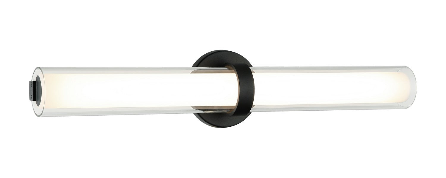 Matteo Lighting S03524MB LED Wall Sconce, Matte Black