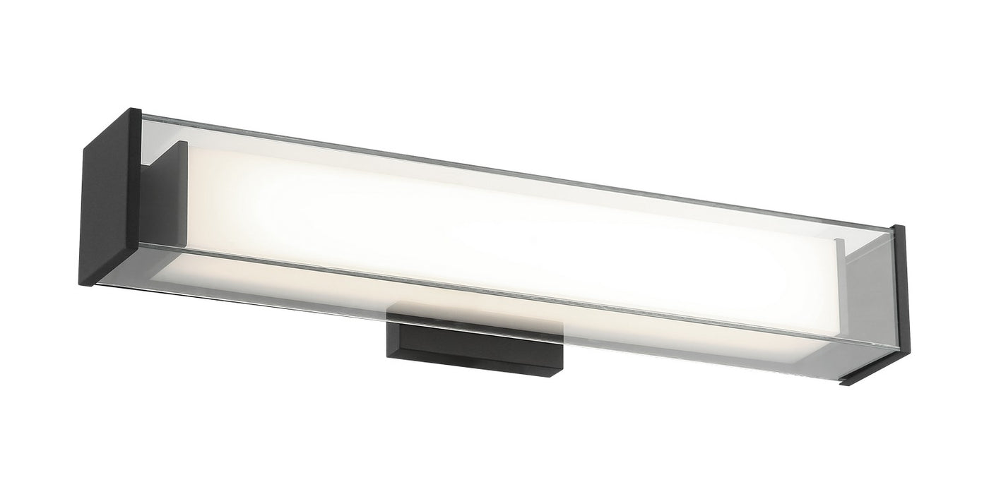 Matteo Lighting S04420MB LED Wall Sconce, Matte Black