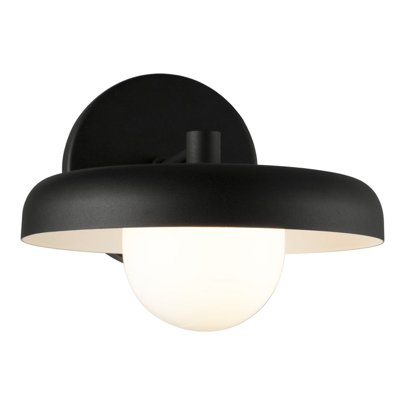Matteo Lighting W34401MBOP LED Wall Sconce, Matte Black