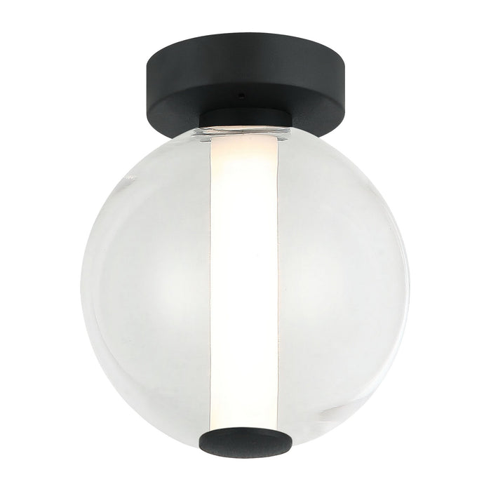Matteo Lighting WX69611MBCL LED Wall Sconce/Ceiling Mount, Matte Black