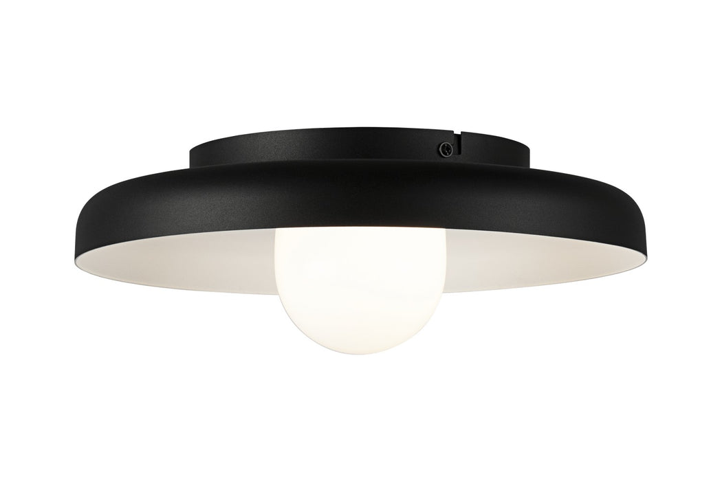 Matteo Lighting X34411MBOP LED Ceiling Mount, Matte Black